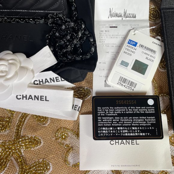 ***SOLD****Chanel Classic Flap Reissue 2.55 So Black Chevron Wallet On Chain WOC - Picture 2 of 16